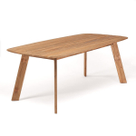 S&ouml;&ouml;gilaud, Tutuala Dining, 1x2x0.75 m, pruun