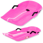 Plastikust integreeritud piduritega lumekelk LIVMAN S11-2, 65x40x13cm