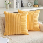 1tk, Lihtne Stiil Pol&uuml;ester Padjakate, Dekoratsioonitarvikud., Geltona