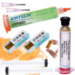 Flux Rosfix RMA-223 &ndash; T&auml;pne doseerimine, No-Clean geel, Maht 10cc, Komplekt 3 tk