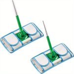 Ultra-absorbentne mikrokiud mopi padjad, pestavad, 2 pakuotės