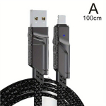 4-&uuml;hes 100W Kiirlaadimine USB Type C Kuni USB C Kaabel iPhone 14 13 Pro Max PD Mobiiltelefoni Kaabel, 1M / 3,3 pėdos