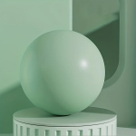 Paksendatud plahvatuskindel Pilates pall, Mini 25cm jooga pall., Žalioji A