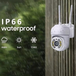 WiFi Turvakaamera Veekindel Panoraam 360 IP Kaamera