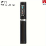 P11 Traadita Pikendatav Selfiepulk Alumiiniumkeha Nutitelefoni Puldiga.