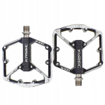 Jalgratta platvormi pedaalid alumiiniumist tugev masin laagrit&auml;pid mustad