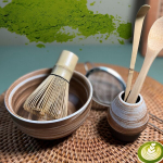 2tk/6tk Matcha Kinkekomplekt Ema Ja Isa Matcha Komplekt, Pusmėnulio &scaron;e&scaron;ėlis baltas