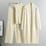 Naiste komplekt, 3-osaline, beige, ONE SIZE