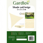 Shade sail 3x3x3 beige Gardlov 23146