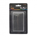 Kootud elastne riba (pesukumm) 4 mm, v&auml;rv must, 5 m