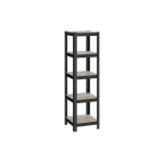 Riiul, GLR037B01, 150x37 cm, beež-must