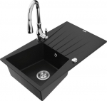 Graniidist k&ouml;&ouml;givalamu Mexen Cesar koos segisti ja sifooniga, Black+Chrome