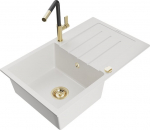 Graniidist k&ouml;&ouml;givalamu Mexen Bruno koos segisti ja sifooniga, White+Black/Gold
