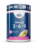 Toidulisand Haya Labs Omega 3-6-9 200 kapslit