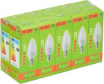 LED pirnid G.LUX GR-LED-C37-6W 4000K, 10 tk. pakett