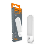 Kaasaskantav laetav LED-lamp VIDEX, sensoriga, 50Lm, 750mAh