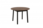 Pikendatav laud Kalune Design Oliver, must/pruun