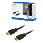 LogiLink K&otilde;rgkiiruslik HDMI ja Ethernet kaabel - 2m
