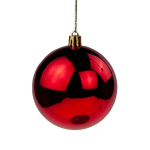 J&otilde;ulupuu ehted plastikust pallid, 4 cm, 100tk