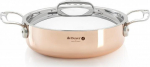 De Buyer pott Prima Matera Saucepot copper/steel low 28cm induction