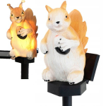 Maasse torgatav p&auml;ikeseenergial t&ouml;&ouml;tav LED-v&auml;lisvalgusti Orav