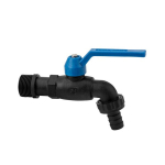 Kraan 3/4'' Bradas BLACK RAVEN FULL NYLON, 3/4'' v&auml;liskeermega.