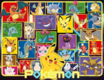 Pusle - RAVENSBURGER - Helendav Pok&eacute;mon - 2000 t&uuml;kki - 98 x 75 cm - Siseruum