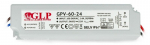 Ŋusẽ nana GLP GPV-60-24 24V 2.5A 60W IP67