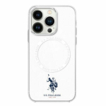 US Polo USHMP16SHOCLDPW iPhone 16 6.1" biały|white IML Ring MagSafe