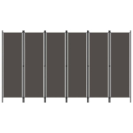 vidaXL 6 paneeliga ruumijagaja, antratsiithall, 300 x 180 cm