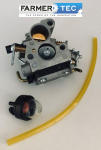 Karburaator Husqvarna 235, 235E, 236, 236E, 240, 240E, 240E TRIOBRAKE jaoks.