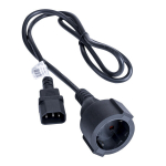 AKYGA Toiteadapter AK-PC-13A CCA Schuko / IEC C14 1 m