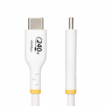 USB-C Laadkaabel - STARTECH.COM - 1m - 240W PD EPR - USB-IF Sertifitseeritud - Valge