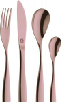 Cs Kochsysteme s&ouml;&ouml;giriistade komplekt 080181 Bocholt Cutlery Set, roosa kuld