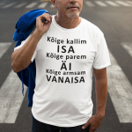 T-s&auml;rk "K&otilde;ige armsam vanaisa", Valge 78441/3-7127-4004