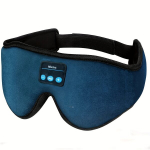 1tk Unemask BT K&otilde;rvaklappidega, LC-dolida 3D Unemask K&otilde;rvaklapid K&uuml;lilimagajatele., Mėlyna