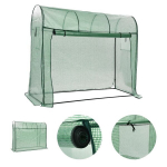 vidaXL kasvuhoone lukuga uksega 200 x 80 x 170 cm