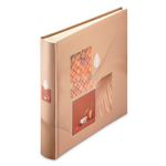 USB pulk Hama fotoalbum Jumbo Singo II 30x30 400 fotot 10x15 Terracotta 7629
