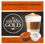 Kohvikapslid Aroma Gold Latte Macchiato Caramell,180g