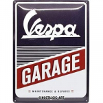 Nostalgic art Vespa Garage Plekist silt, 30x40 cm, M