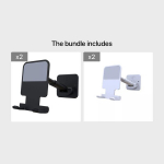 Seinale kinnitatav telefonihoidik, kokkupandav mobiiltelefonihoidik.