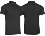Termoaktiivne polos&auml;rk Mil-Tec QuickDry Polo, must