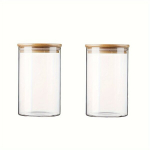 1/2/3/4tk Klaaspurgid &Otilde;hukindlate Kaantega, 18.6oz., 2vnt-18oz laikymo indelis