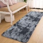 &Uuml;ksik, &Uuml;lim Pehme Ala Vaip Magamis- ja Elutuppa, Luksuslik Tie-Dye Palus Koheline Vaip, Pestav Karvane Vaip, Mitteh&auml;&auml;lduv Dekoratiivne Vaip Kodukaunistuseks., 60 * 120 cm / 23,6 * 47,2 colio