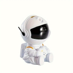 Kaasaskantav Astronaut T&auml;heprojektor Kaugjuhtimisega - USB LED &Ouml;&ouml;valgus Magamis- ja Elutuppa., Baltas