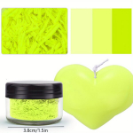 12 V&auml;rvid Kynttil&auml;vaha V&auml;rvipigment Mittetoksiline DIY Aroomiteraapia 3g/Pudel., Juoda