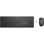 Klaviatuur ja Hiir HP 1Y4D0UT Must QWERTY