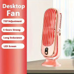 Lauaventilaator USB, rožinis