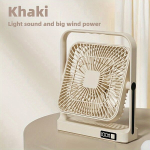 Lauaventilaator USB, chaki