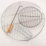 Grillrest koos tuhahargiga Roma Milano, 60 cm